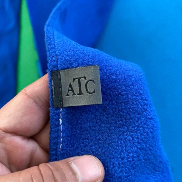 Edmonton Oilers Fleece Scarf Embroidered Crest Logo Blue - Picture 4 of 4